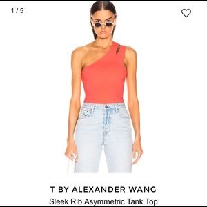 T by Alexander Wang Asymmetric Top